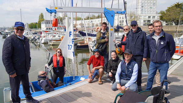 Ports de la rade de Lorient- Zone handi-voile Port de Lorient centre © Lorient Agglo – L. Bergon